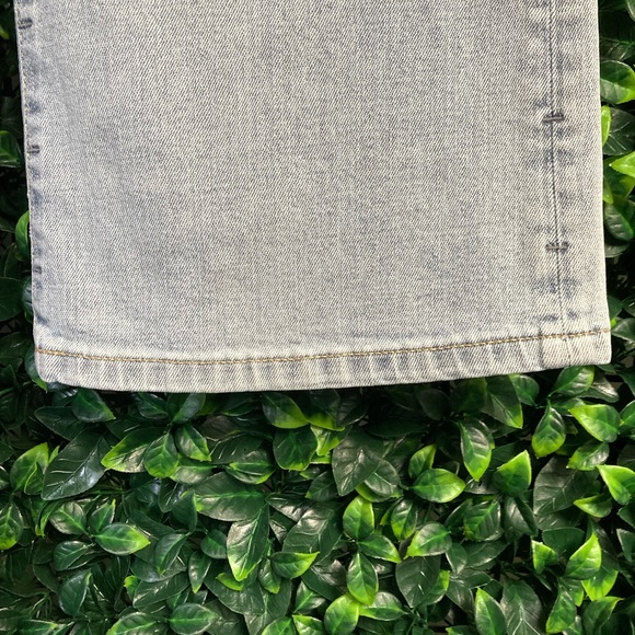 Duer -Midweight Denim Wide Leg (Button Fly) - Coastal Blue - Picture 8 of 14